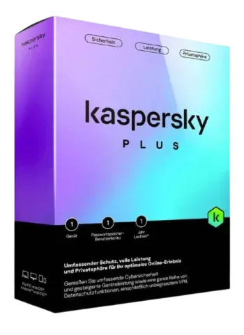 Kaspersky Plus, 1 device, 1 year, digital