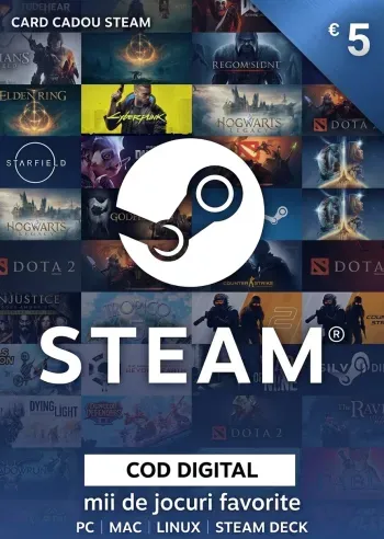 Credit Steam Wallet 5 EUR